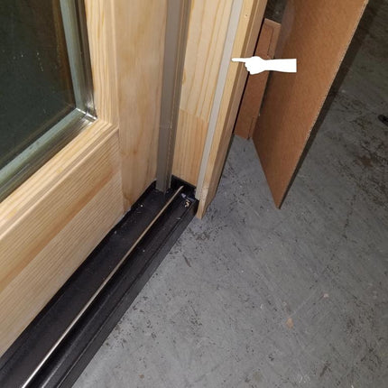 513 - Vinyl Side Stop Weather Strip For Sliding Patio Doors