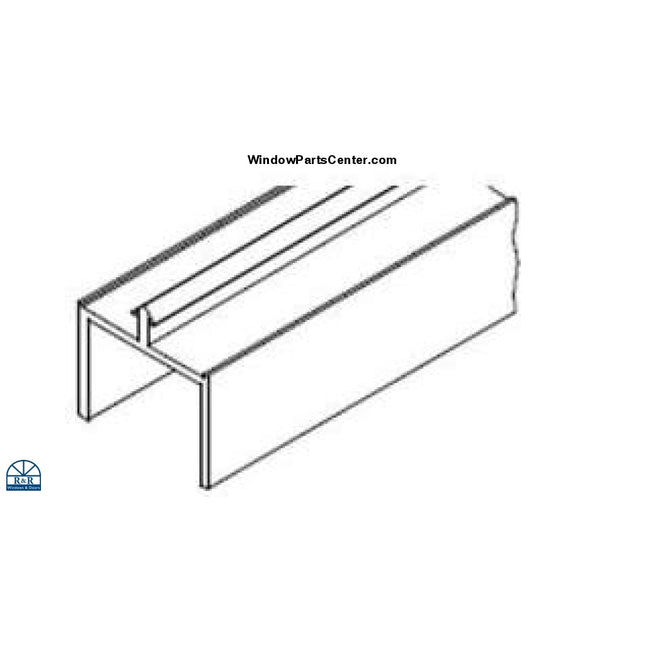 part number 515 - Head and Side Screen Channel For Sliding Patio Doors. Hurd Doors