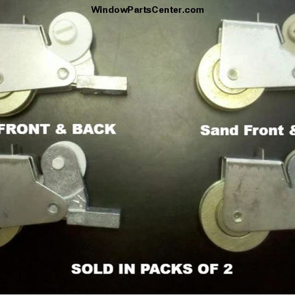 528 - Patio Door Screen Roller Known Brands and Part Numbers: Known Brands and Part Numbers: 025701, 025702, 025703, 23739000000, Hurd, Crestline, ParkVue, Merrill Millwork, Kolbe & Kolbe Millwork, Weather Shield, Peachtree Citadel Door Roller, Semco 