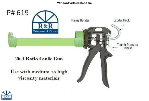 619 - 26.1 Ratio Caulk Gun Green Tools
