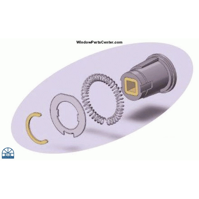 W&F Single Handle Bushing Kit Known Brands: W&F, Hurd, Jeldwen, Caradco, Peachtree