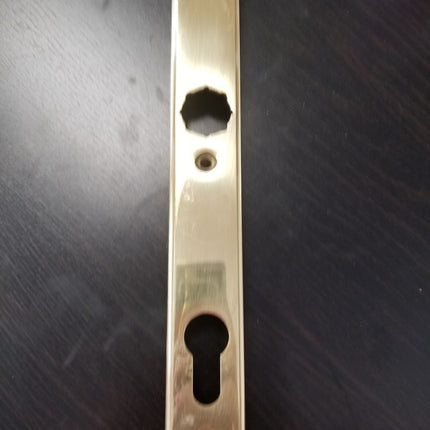 805-006 - Face Plate Hoppe Door Handle Set Hurd Swinging Bright Brass