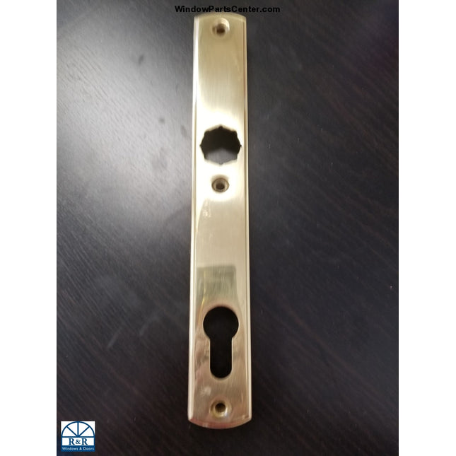 805-006 - Face Plate Hoppe Door Handle Set Hurd Swinging Bright Brass