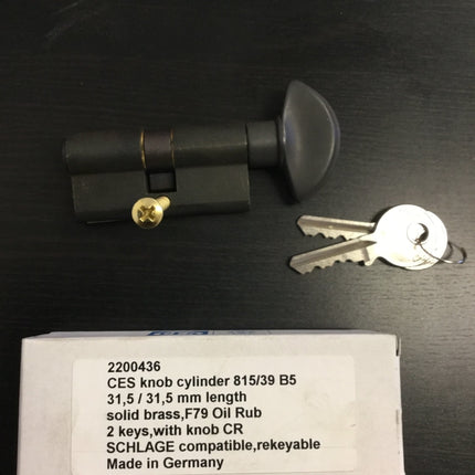 805-2200436 Ces Knob Cylinder Ces Keyed
