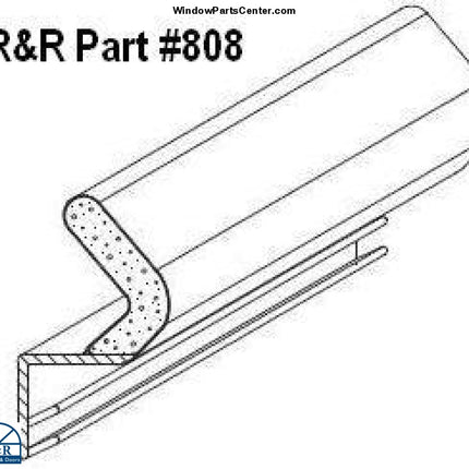 808 - Q Lon Weather Strip Inswing Patio Doors Swinging Door