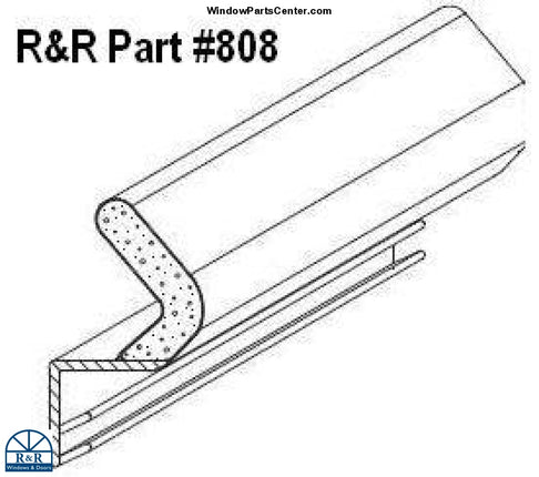 808 - Q Lon Weather Strip Inswing Patio Doors Swinging Door