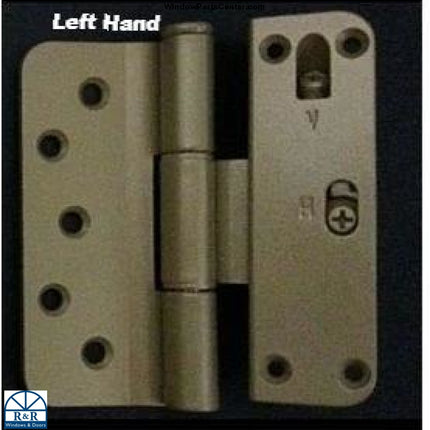 builtbest Adjustable Door Hinge left handed  (Known part #: 815, 816 903, 291, 2443, 085439, 021791, 085442, 010294, 031239)