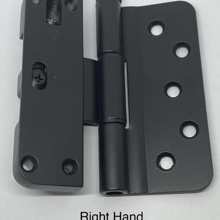 815 / 816 Vertical And Horizontal Adjustment Door Hinge Inswing Black Right New Swinging Patio Doors