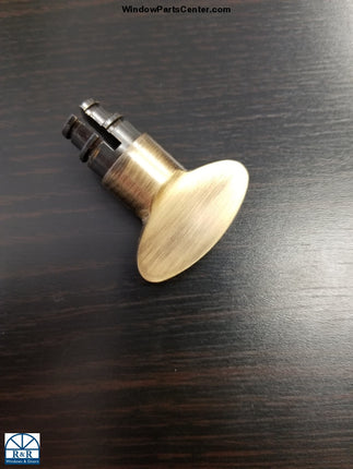 840-013 Amesbury Truth Gu Thumb Turn - Swinging Patio Door Hurd Antique Brass Doors