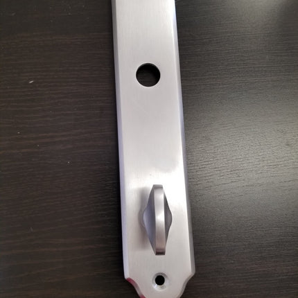 840-020- Amesbury Truth Gu Dummy Plate- Swinging Patio Door Hurd