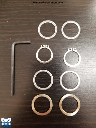 840-023- Amesbury Truth Gu Parts Washer Kit- Swinging Patio Door Hurd