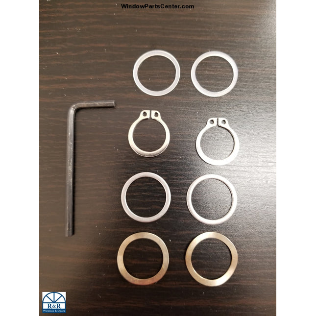 840-023- Amesbury Truth Gu Parts Washer Kit- Swinging Patio Door Hurd