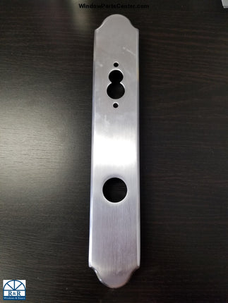 840-025- Amesbury Truth Gu Faceplate- Swinging Patio Door Hurd Handle
