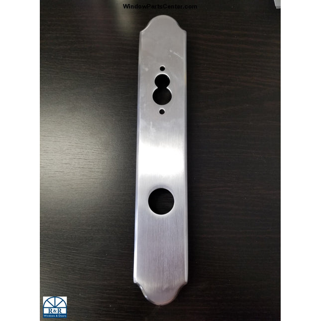 840-025- Amesbury Truth Gu Faceplate- Swinging Patio Door Hurd Handle