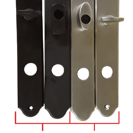 840 - Gu Active Handle Set For Multi Point Hardware