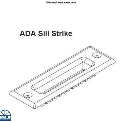 847 - Gu Sill Strike Plug And Ada For Swinging Doors