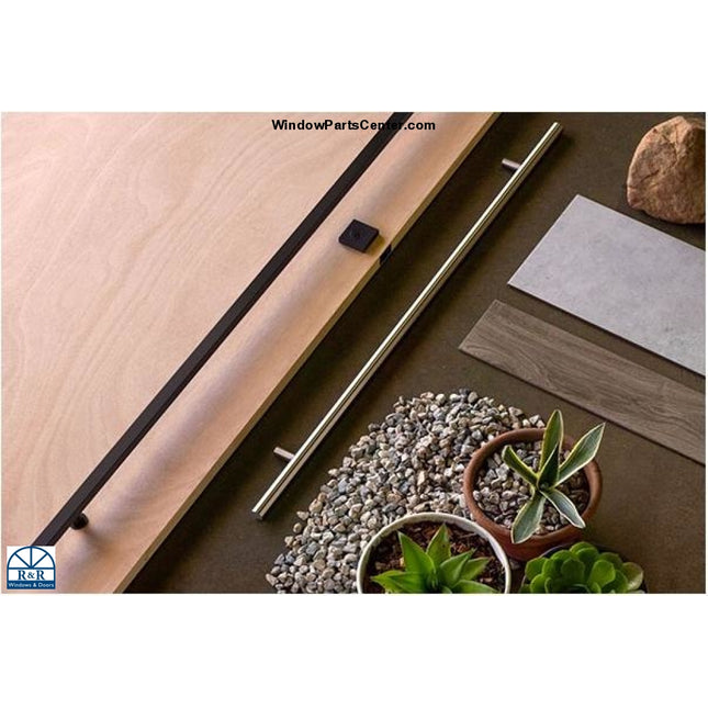 86187 Emtek 48 Inch Stainless Steel Door Pulls Hardware