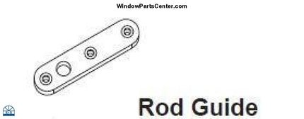 866 - GU Rod Guide - For Manual Shoot Bolt Locking System - Multi Point Semi Active Side