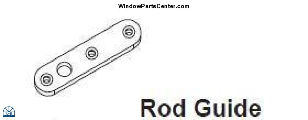 866 - GU Rod Guide - For Manual Shoot Bolt Locking System - Multi Point Semi Active Side