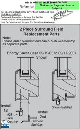 904A - Awning/casement Sash Weather Strip Casement Window Parts