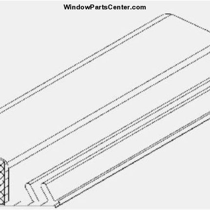 906 AmesburtyTruth Window Kurf Mounted Foam-tite Seal Weather-Strip. Part Number 12003, 906. Colors White, Sand and Bronze. Known Brands: AmesburyTruth, Hurd Windows, Vetter Windows and Crestline Windows 