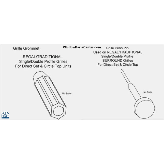 925 Grille Pin And Grommet Pack Clips Pins Retainers