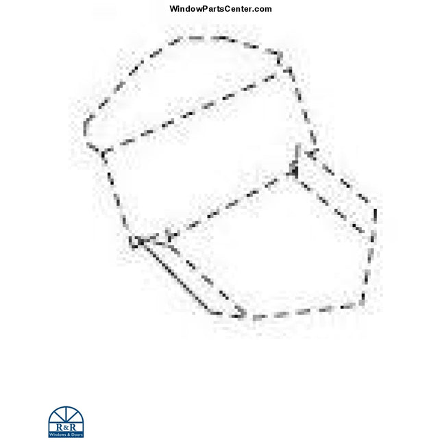 926-B Snap-In Tape Glaze Grille Clip 2 Per Pack Clips Pins And Retainers