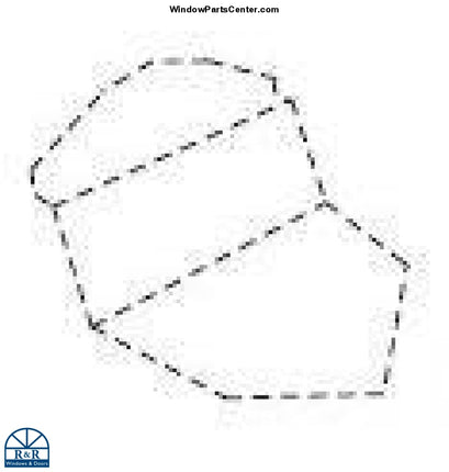 938-B Snap-In Putty Glaze Grille Clip Pack Clips Pins And Retainers