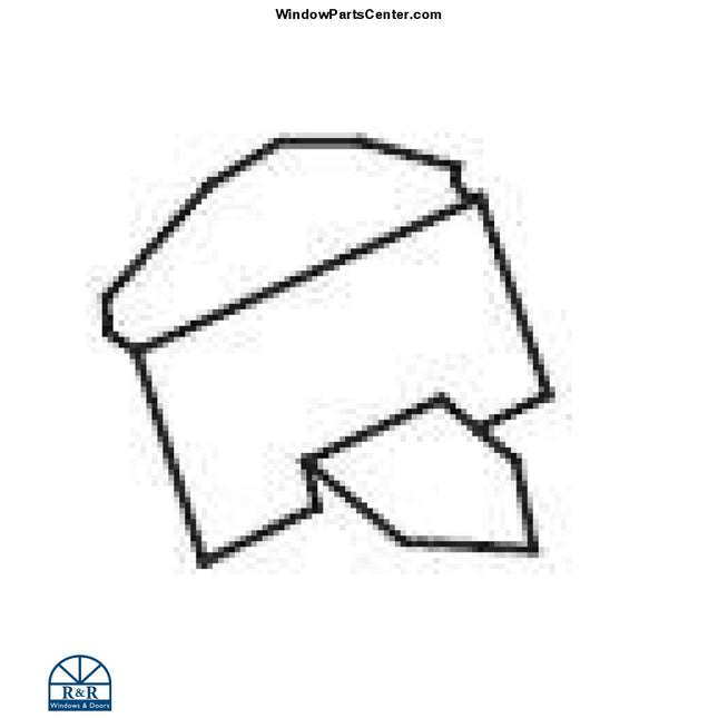 938 - Wet Snap-In Putty Glaze Grille Clip 2 Per Pack Clips Pins And Retainers