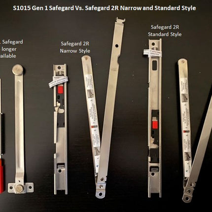 S1015 Gen 1 SafeGard  Window Operating Control Device (WOCD) For Casement Windows Safegard 2R narrow and standard style. Turth Safegard WOCD Casement Window. Window Operating Control Device