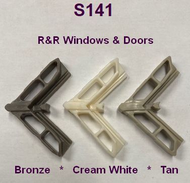 141 Mitered Screen Corner Keys for Hurd Casement and Awning Windows