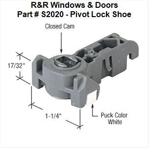 S2020 1-1/4” (32MM) Pivot Lock Shoe