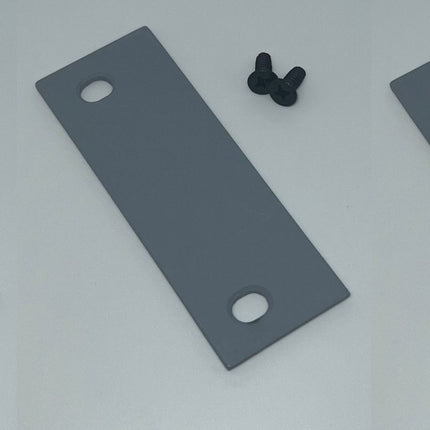 S9004 Don-Jo FF 45 Frame Hinge Filler Plate 4-1/2in x 1-5/8, Prime Coated Alternate Part Numbers: 104162, 8888PC, 8888PCB, 926030, FF-45, FF45  Competitor Part Numbers: 336L, DFF4