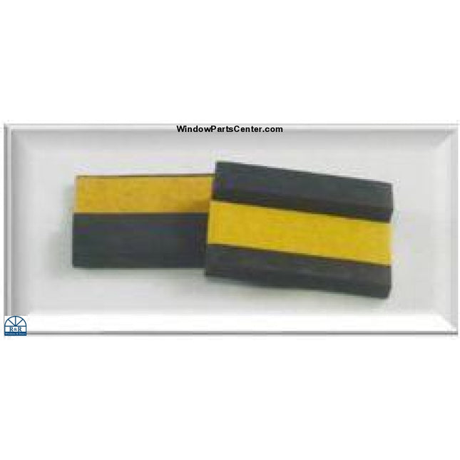 C1003 1/8 Step Adhesive Block Pack Vinyl Window Part