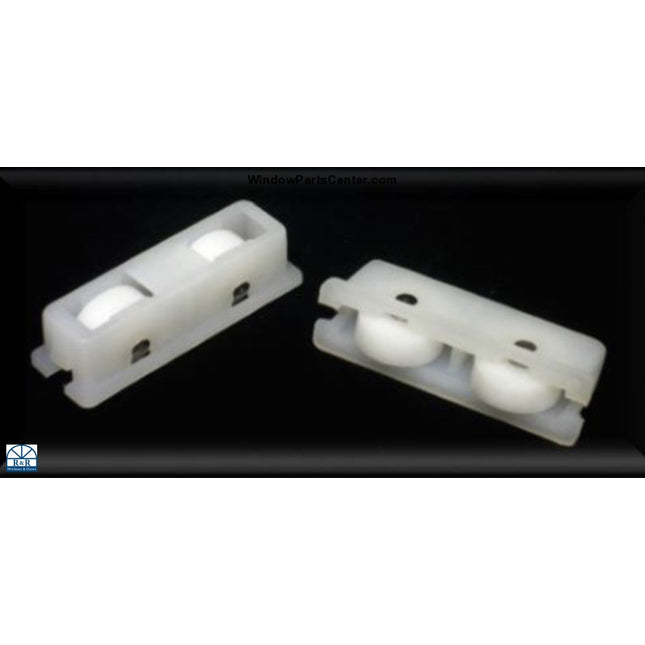 C1014 - Cascade Celcon Vinyl Horizontal Sliding Window Rollers - Pack Of 2