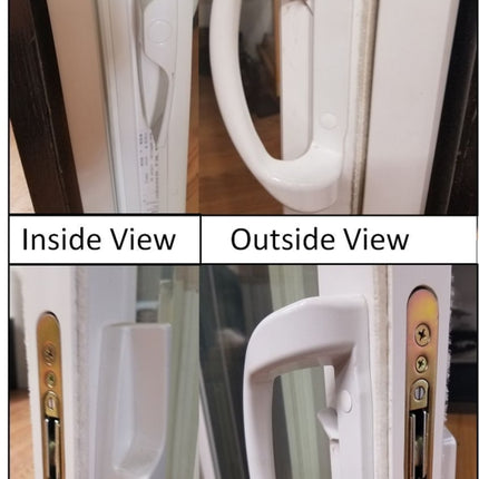 Vinyl Patio Door Handle Set