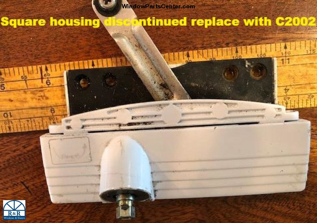 Roto Interlock Casement Split Arm Operator Roto Window symbol and is s ...