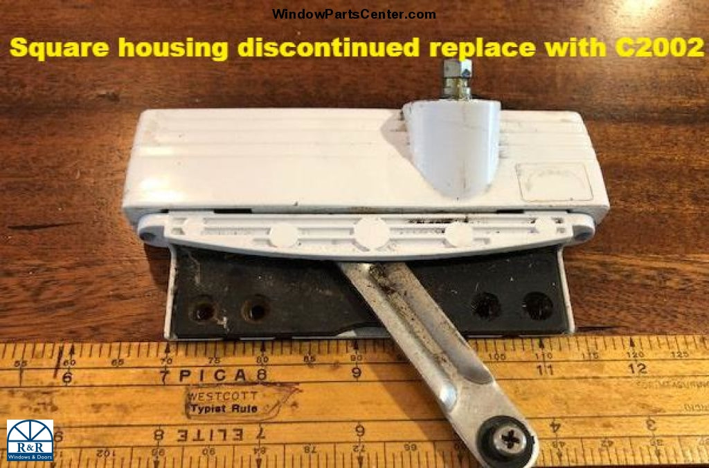 Roto Interlock Casement Split Arm Operator Roto Window symbol and is s ...