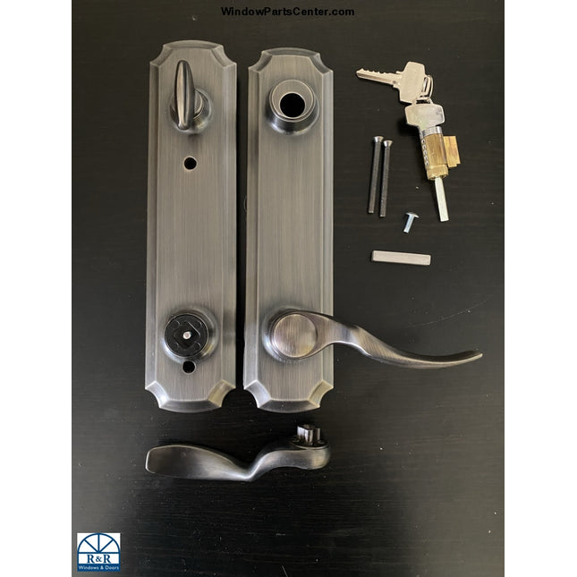 D305- W&f Original 1200-125 Trilennium Handle Antique Nickel Set Only Set