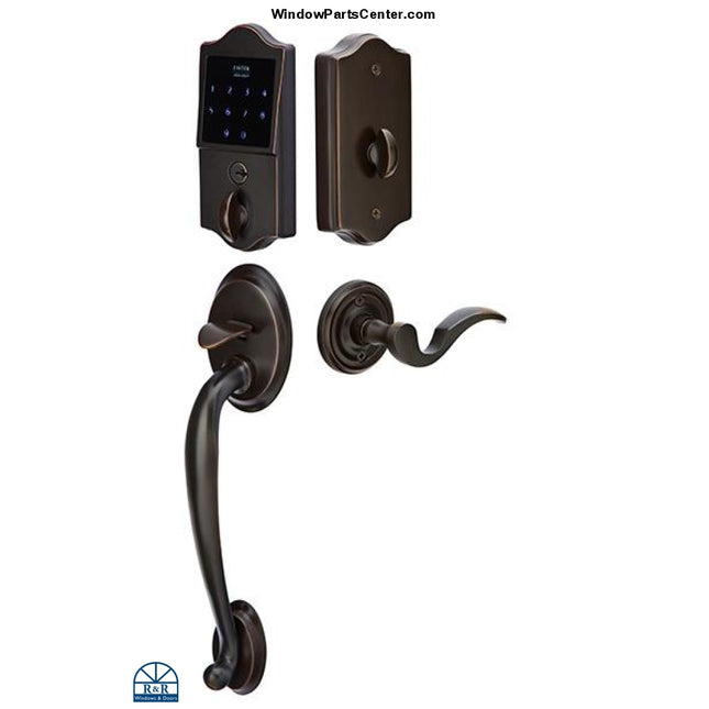 E4410 - Emtek EMTouch™ Classic Style Electronic Entry Set - Single Cylinder