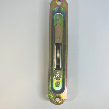 S3026 - Deadlatch Assy. Brass Plated Mortise Lock 45-Degree with Pocket Trim Plate