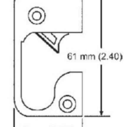 813 -  Hoppe Multipoint 3Pt Convert Auto Release Striker