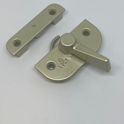 BB12006 - Double Hung Sash Check Rail Lock and Keeper