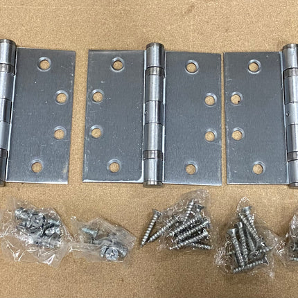 Hinge 4.5 X 4.5 BB SQ NRP US26D Set of 3