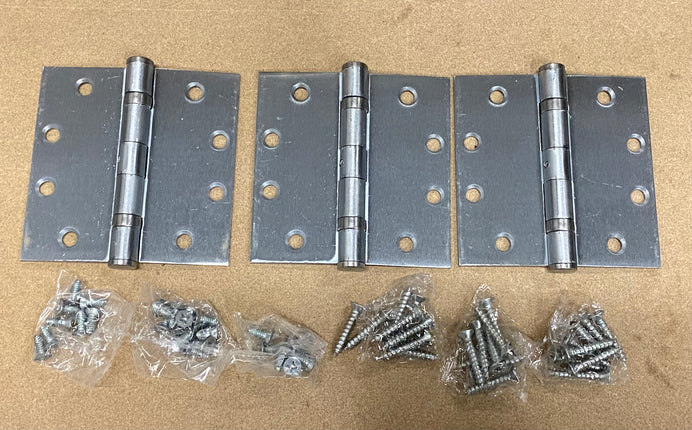 Hinge 4.5 X 4.5 BB SQ NRP US26D Set of 3