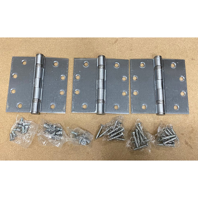 Hinge 4.5 X 4.5 BB SQ NRP US26D Set of 3