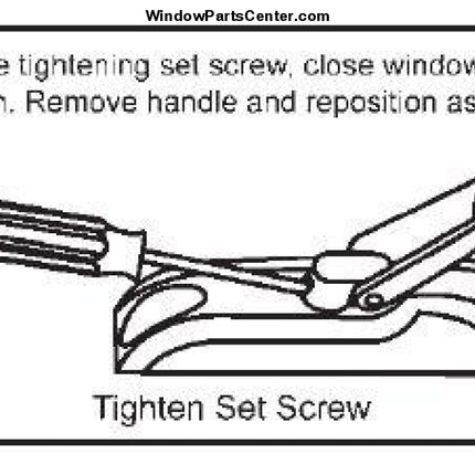 S1004 Entrygard Folding Handle Conversion Kit Casement Window Parts