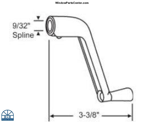 S1013 - Peachtree Casement Operator Crank Handle Window Parts