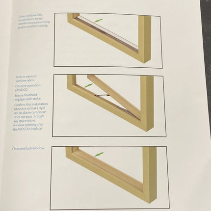 S1016 - Assa Abloy Casement Window Operating Control Devise Wocd