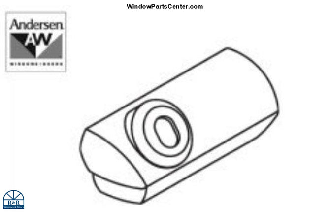 S1057 Andersen Window Operator Cover Classic Style. Color White.  part numbers are: part numbers are: 1361357WH, 9457, 1361359ST, 1361529 WH, 1361530 ST, 4513, U.S. Patent No. DES 360,357, 750-1361530, 750-1361529